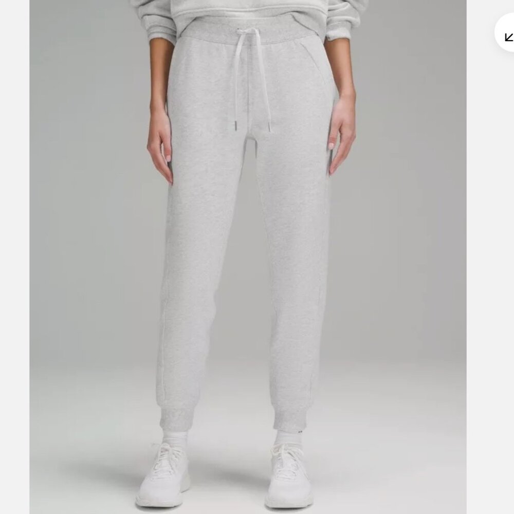 Lululemon Scuba HR Jogger Heathered Core Light Gray